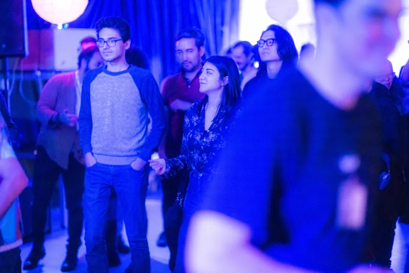 Synthesis: Vancouver AI Community Meetup Afterparty #NeurIPS — photo by Tristan Brand