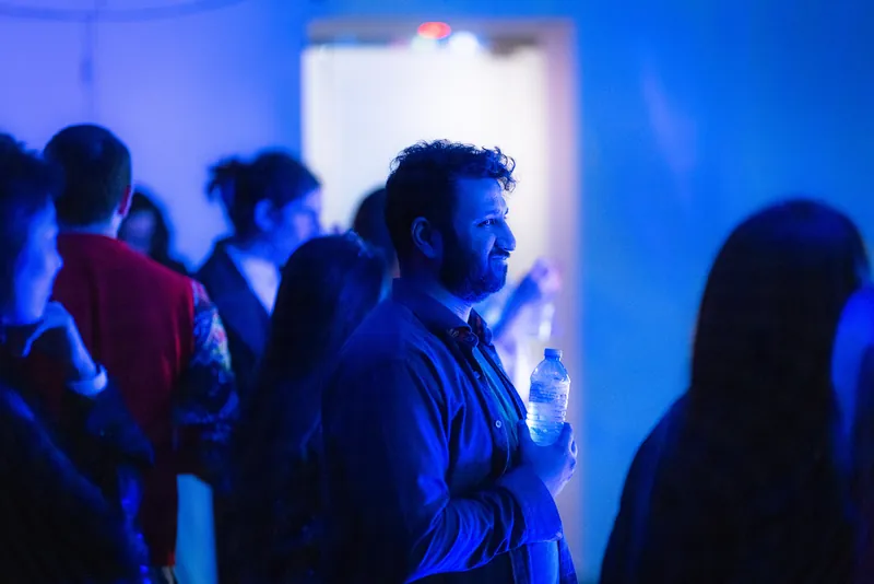 Synthesis: Vancouver AI Community Meetup Afterparty #NeurIPS — photo by Tristan Brand