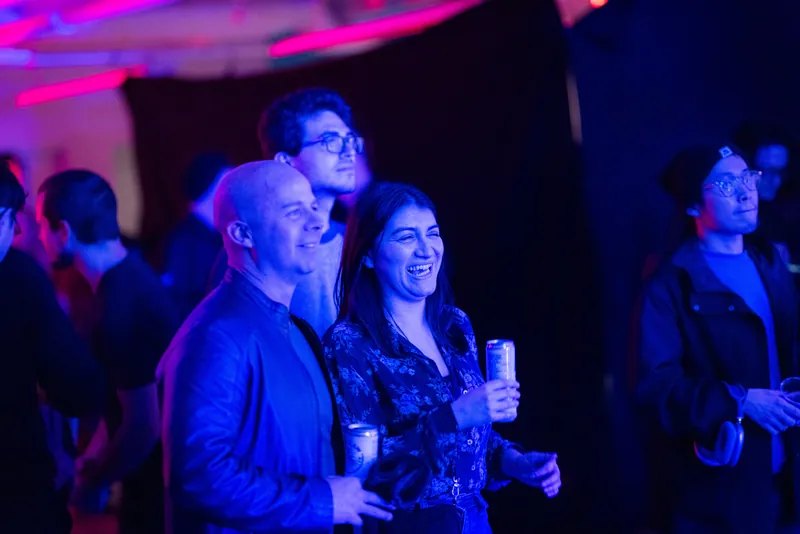 Synthesis: Vancouver AI Community Meetup Afterparty #NeurIPS — photo by Tristan Brand