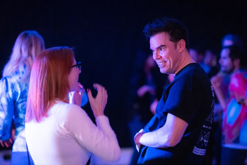 Synthesis: Vancouver AI Community Meetup Afterparty #NeurIPS — photo by Tristan Brand