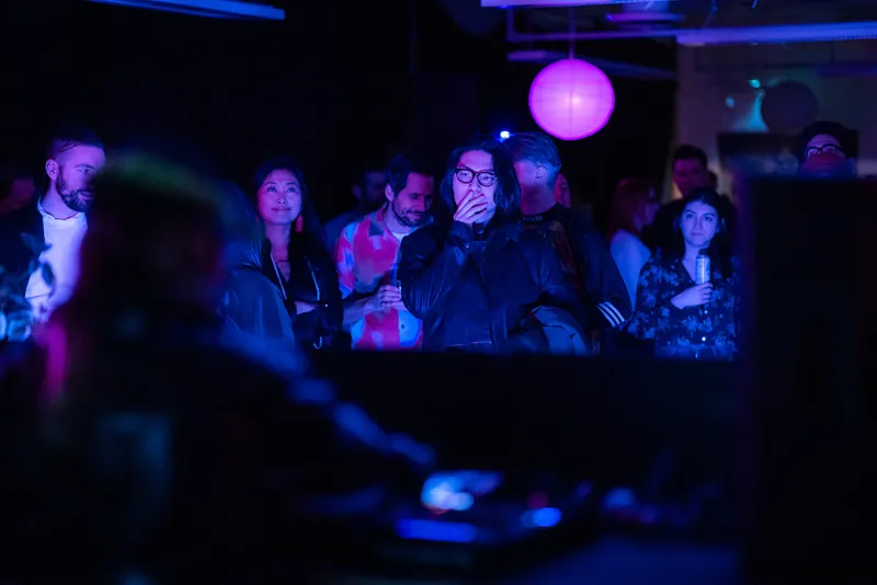 Synthesis: Vancouver AI Community Meetup Afterparty #NeurIPS — photo by Tristan Brand