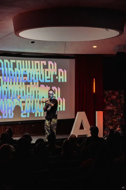 AI Film Club: 04/09 — photo by Michelle Diamond