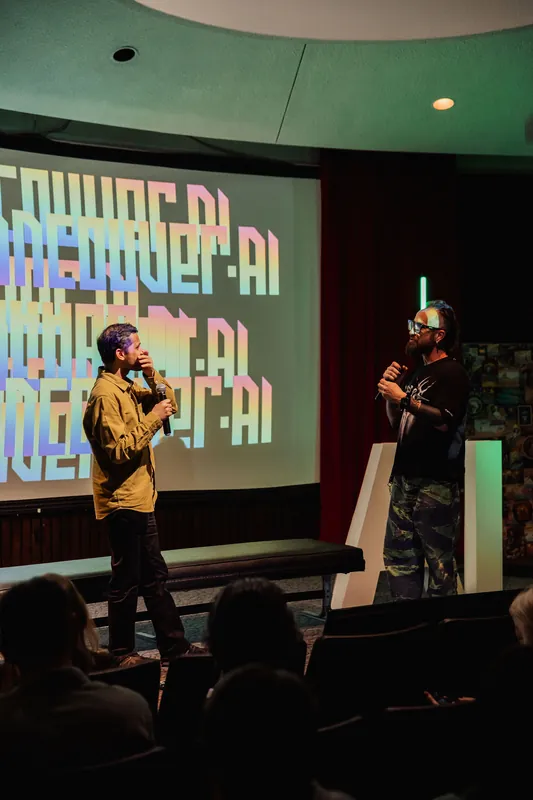 AI Film Club: 04/09 — photo by Michelle Diamond