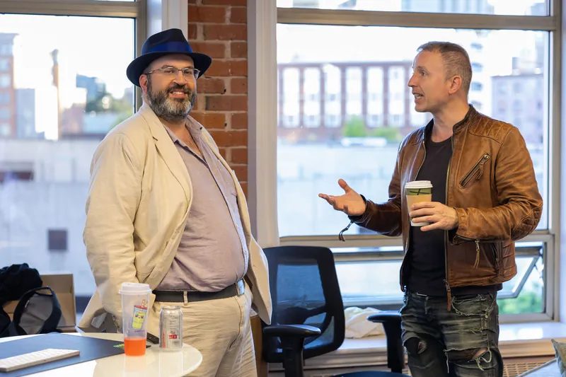 Pre-program networking and arrival conversations at MML, photo 016.