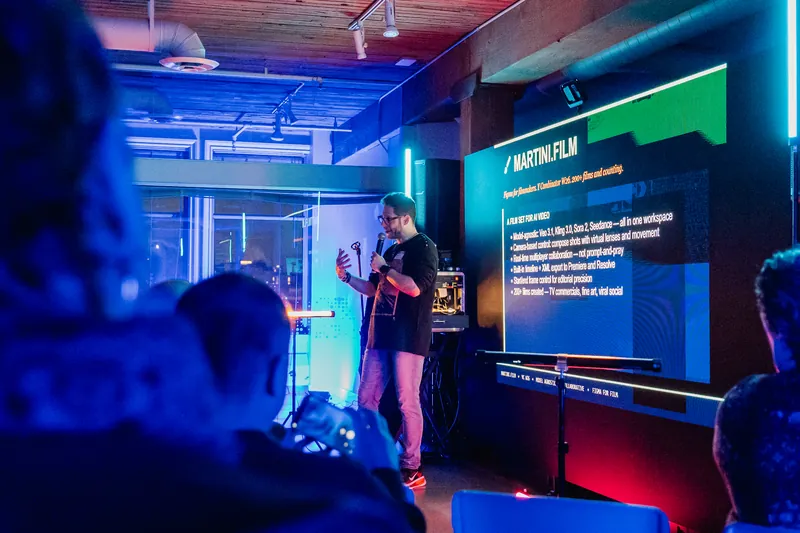 AI Film Club: March 2026 — photo by Michelle Diamond