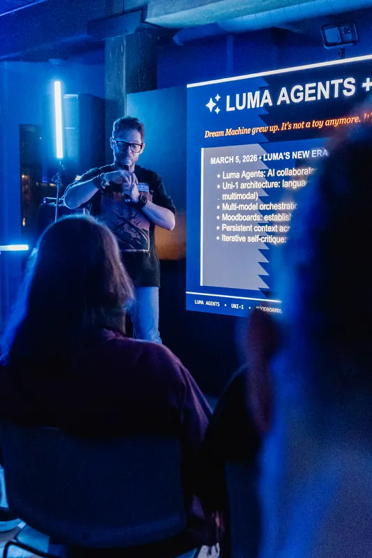 AI Film Club: March 2026 — photo by Michelle Diamond
