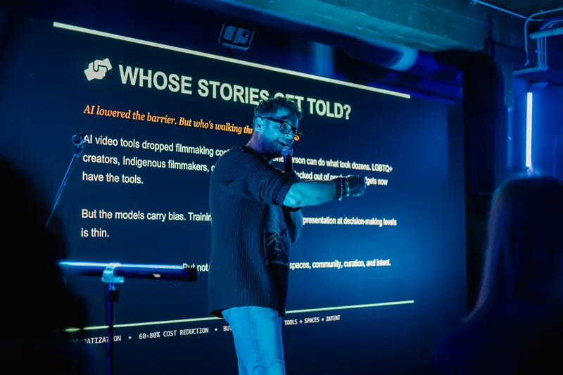 AI Film Club: March 2026 — photo by Michelle Diamond