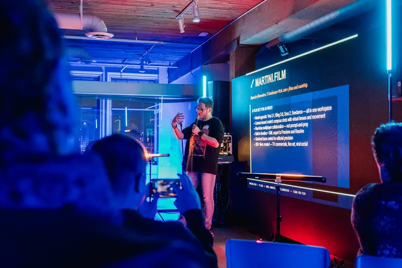 AI Film Club: March 2026 — photo by Michelle Diamond