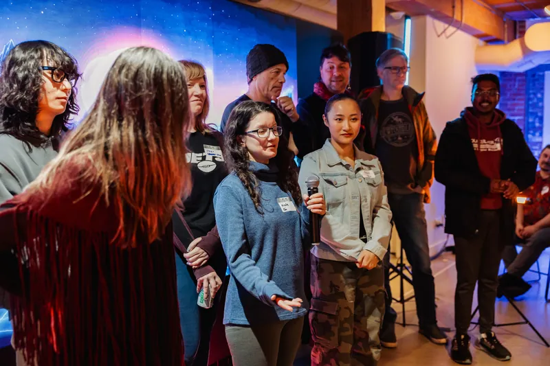AI Film Club: March 2026 — photo by Michelle Diamond