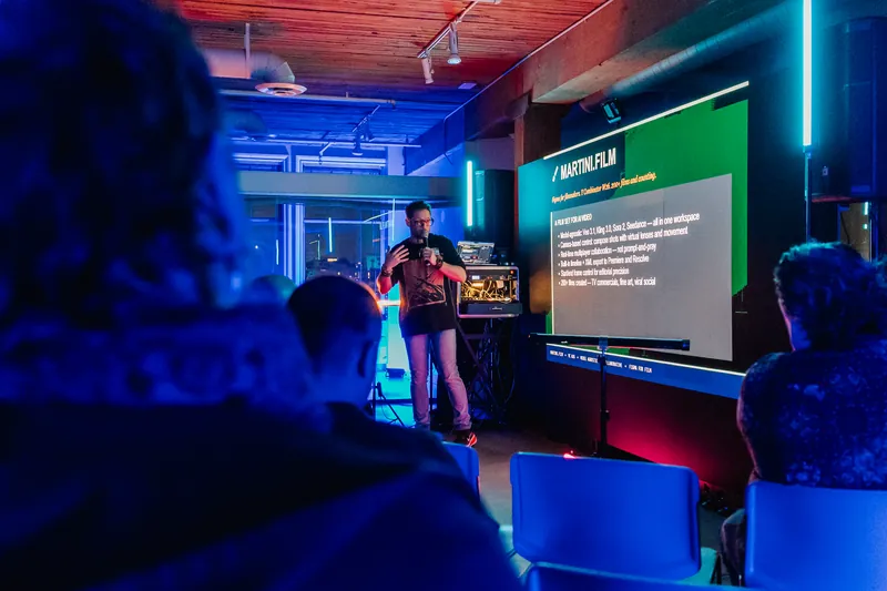 AI Film Club: March 2026 — photo by Michelle Diamond