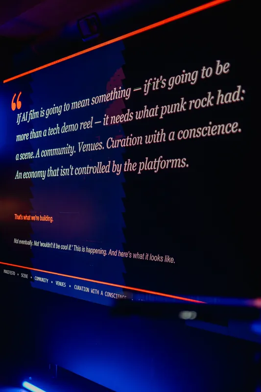 AI Film Club: March 2026 — photo by Michelle Diamond