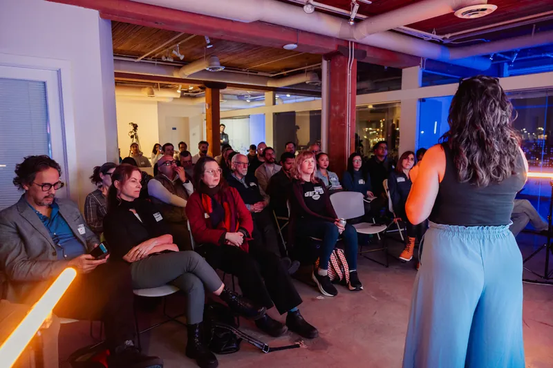 AI Film Club: March 2026 — photo by Michelle Diamond