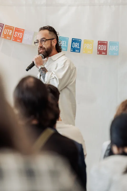 Creative Mornings Vancouver — Kris Krüg Keynote — photo by Michelle Diamond