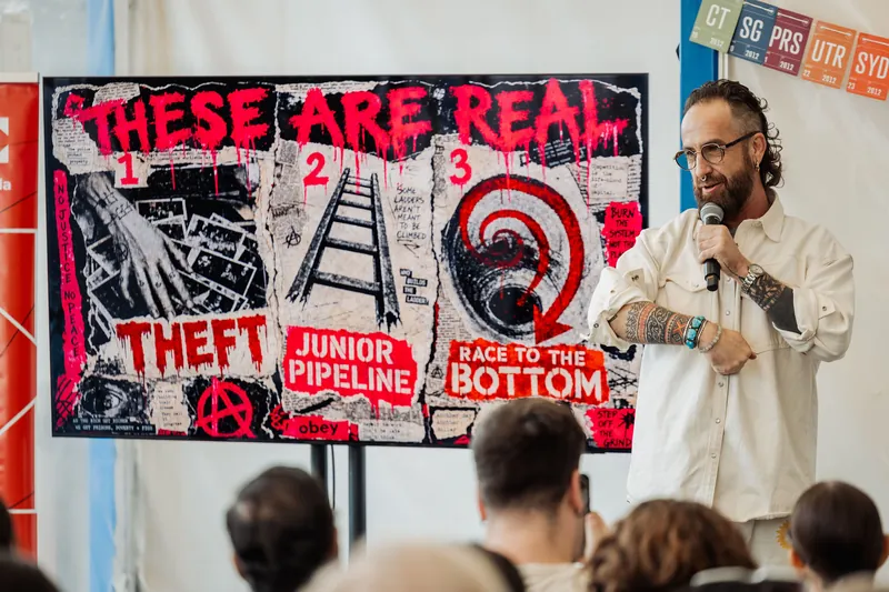 Creative Mornings Vancouver — Kris Krüg Keynote — photo by Michelle Diamond
