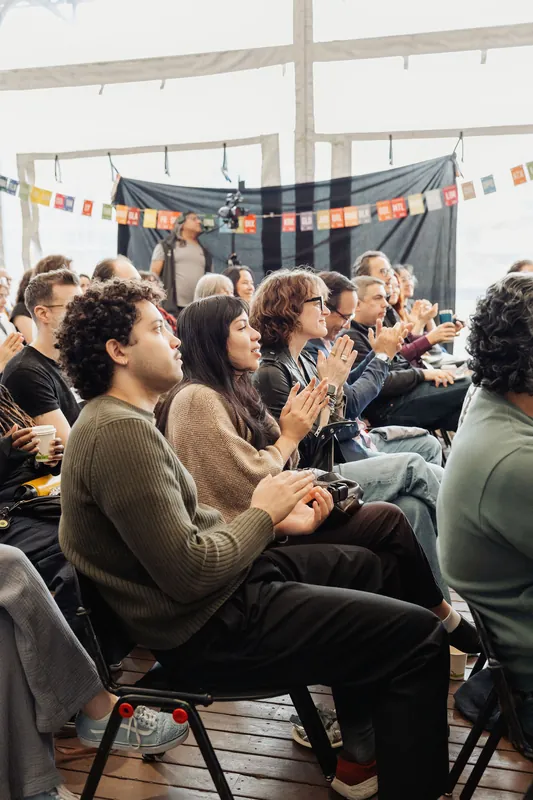 Creative Mornings Vancouver — Kris Krüg Keynote — photo by Michelle Diamond