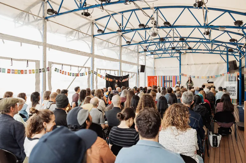 Creative Mornings Vancouver — Kris Krüg Keynote — photo by Michelle Diamond