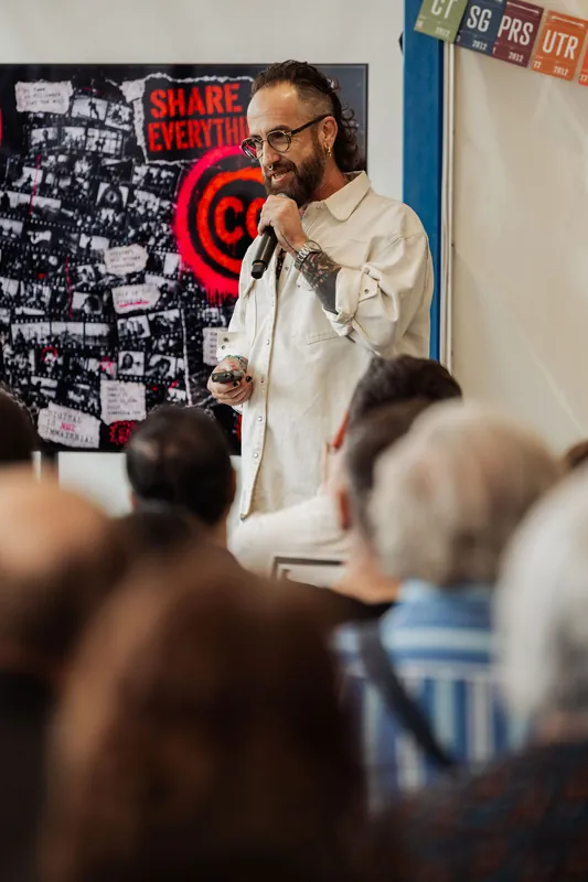 Creative Mornings Vancouver — Kris Krüg Keynote — photo by Michelle Diamond