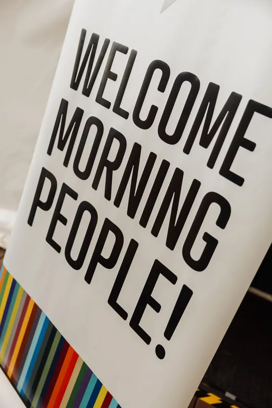 Creative Mornings Vancouver — Kris Krüg Keynote — photo by Michelle Diamond