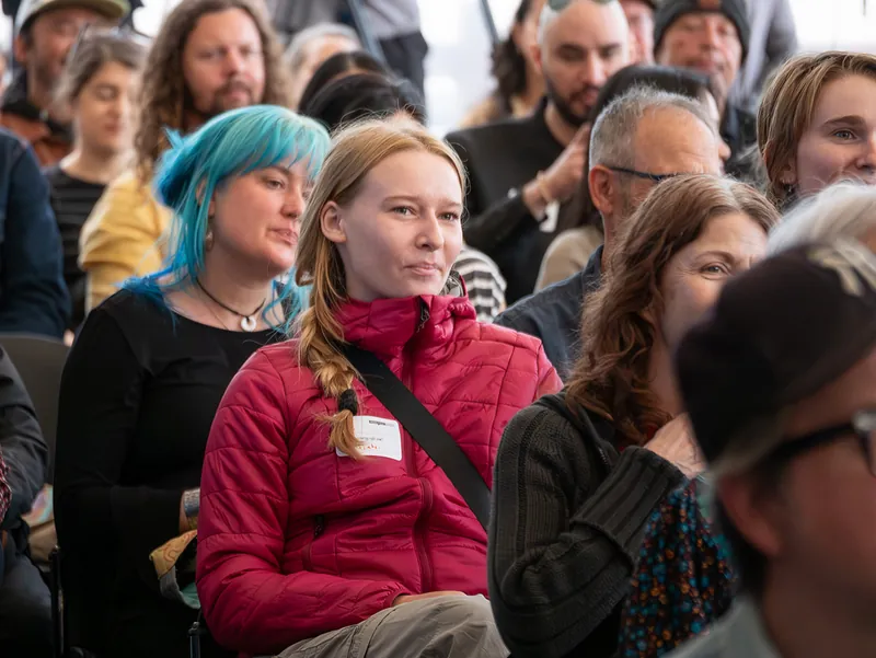 Creative Mornings Vancouver — Kris Krüg Keynote — photo by Creative Mornings Vancouver