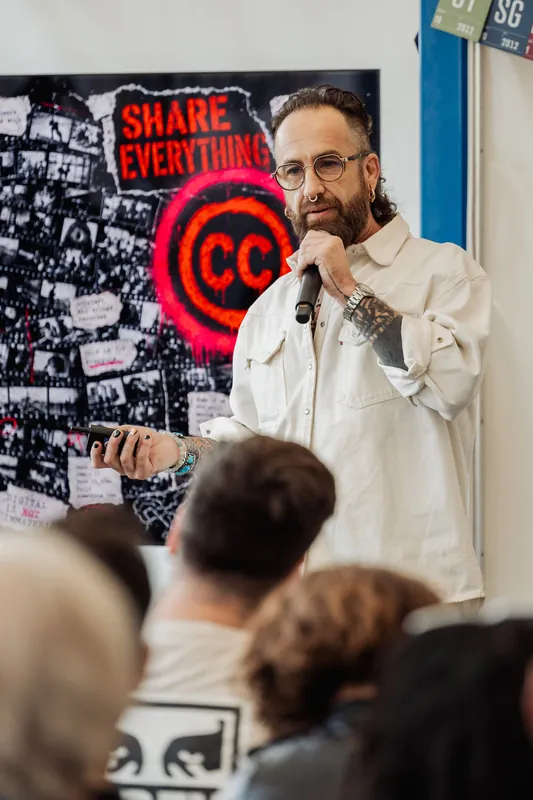 Creative Mornings Vancouver — Kris Krüg Keynote — photo by Michelle Diamond