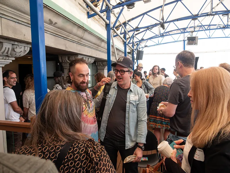 Creative Mornings Vancouver — Kris Krüg Keynote — photo by Creative Mornings Vancouver