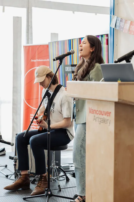 Creative Mornings Vancouver — Kris Krüg Keynote — photo by Michelle Diamond