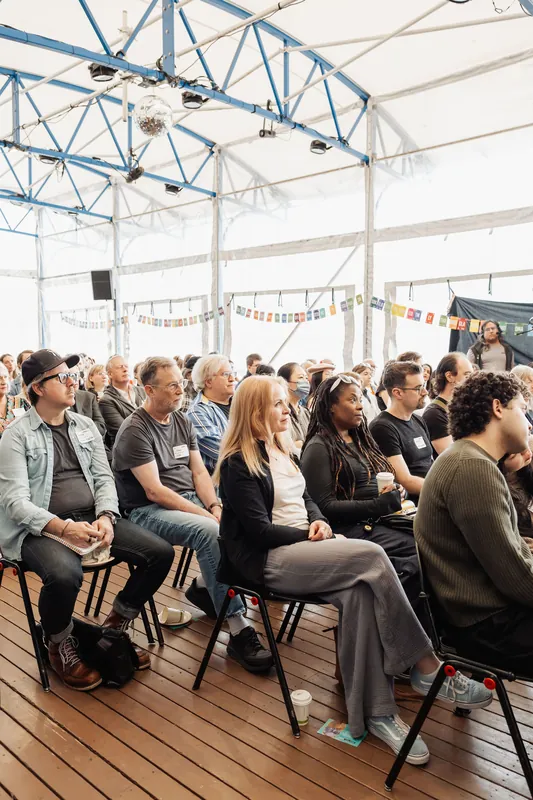 Creative Mornings Vancouver — Kris Krüg Keynote — photo by Michelle Diamond