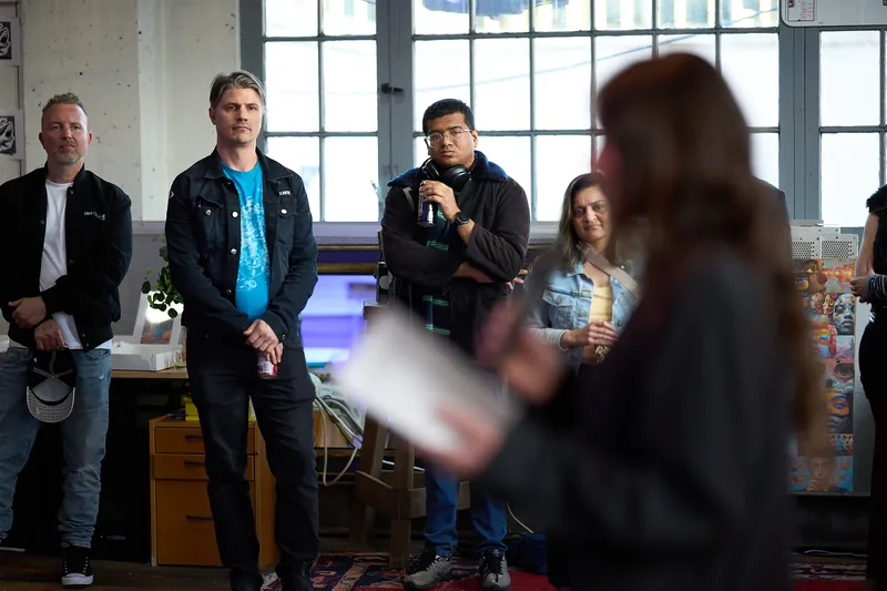Vancouver AI Meetup — May 2024 — photo by Peter Holst