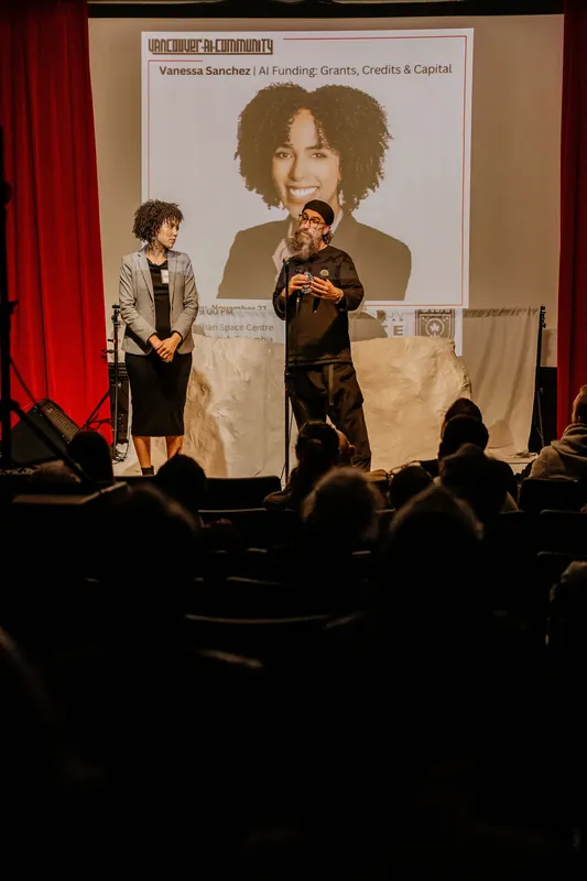 Vancouver AI Meetup — November 2024 — photo by Michelle Diamond