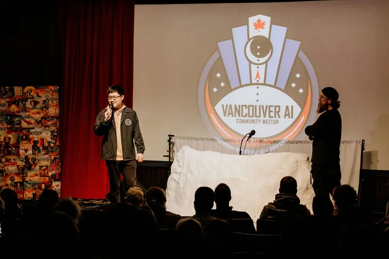 Vancouver AI Meetup — November 2024 — photo by Michelle Diamond