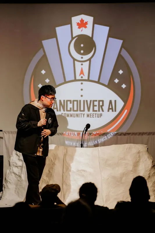 Vancouver AI Meetup — November 2024 — photo by Michelle Diamond