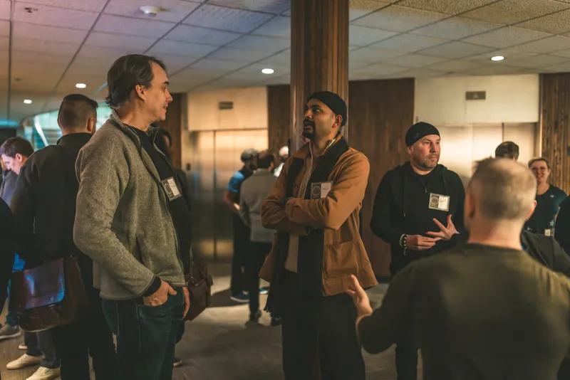 Vancouver AI Meetup — January 2025 — photo by Michelle Diamond