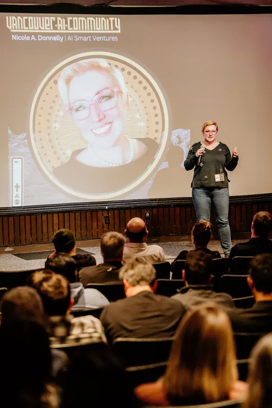 Vancouver AI Meetup - January 2025 — photo by Michelle Diamond