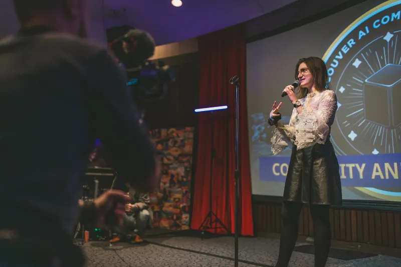 Vancouver AI Meetup — January 2025 — photo by Michelle Diamond