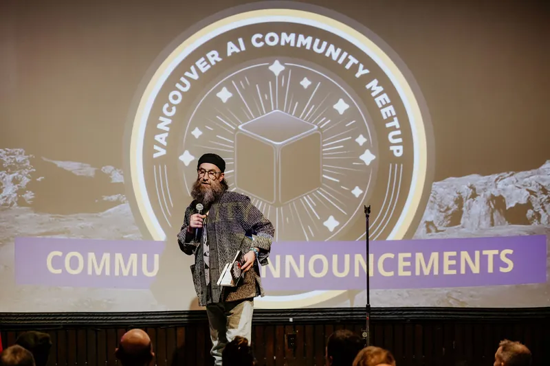 Vancouver AI Meetup - January 2025 — photo by Michelle Diamond