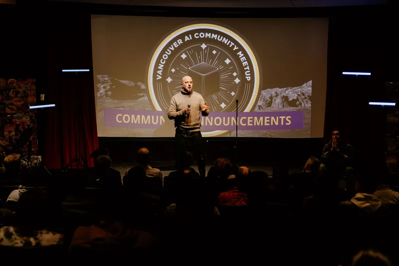 Vancouver AI Meetup - January 2025 — photo by Michelle Diamond