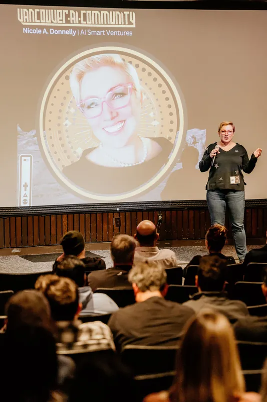 Vancouver AI Meetup - January 2025 — photo by Michelle Diamond