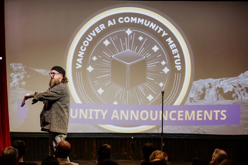 Vancouver AI Meetup - January 2025 — photo by Michelle Diamond