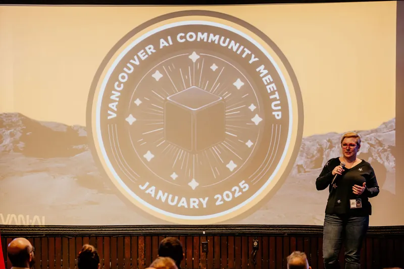 Vancouver AI Meetup - January 2025 — photo by Michelle Diamond