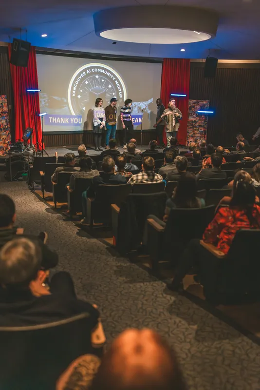 Vancouver AI Meetup — January 2025 — photo by Michelle Diamond