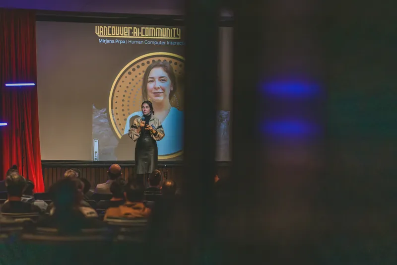 Vancouver AI Meetup — January 2025 — photo by Michelle Diamond
