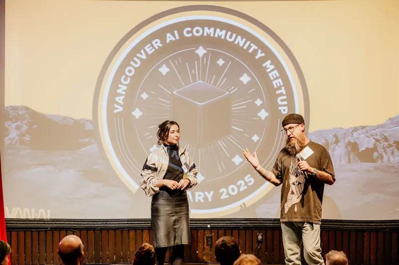Vancouver AI Meetup - January 2025 — photo by Michelle Diamond