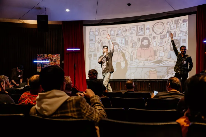 Vancouver AI Meetup - January 2025 — photo by Michelle Diamond