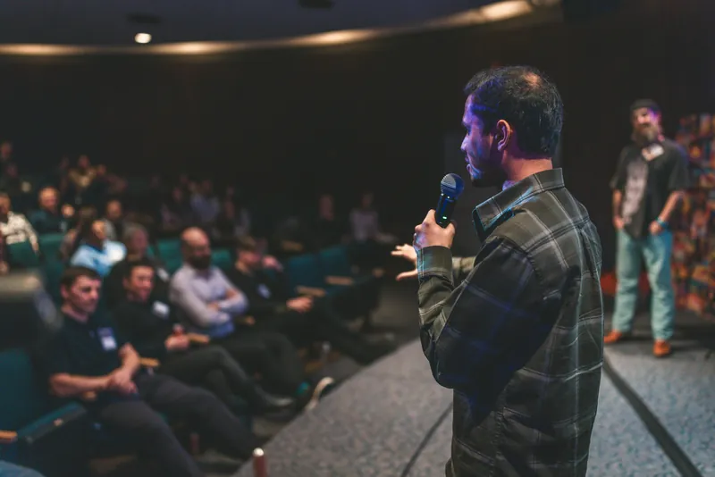 Vancouver AI Meetup — January 2025 — photo by Michelle Diamond