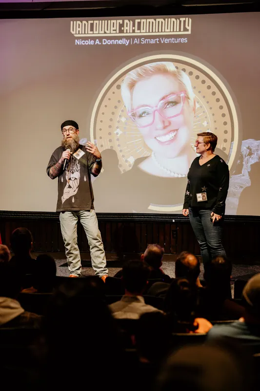 Vancouver AI Meetup - January 2025 — photo by Michelle Diamond