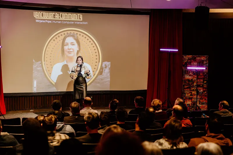 Vancouver AI Meetup - January 2025 — photo by Michelle Diamond