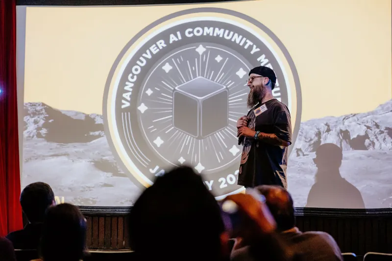 Vancouver AI Meetup - January 2025 — photo by Michelle Diamond