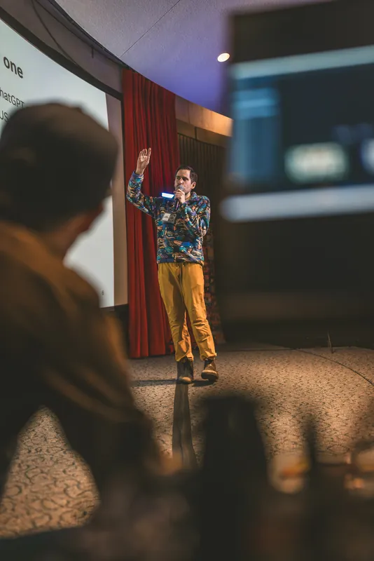 Vancouver AI Meetup — January 2025 — photo by Michelle Diamond