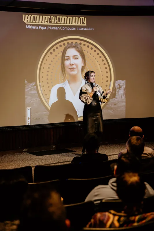 Vancouver AI Meetup - January 2025 — photo by Michelle Diamond