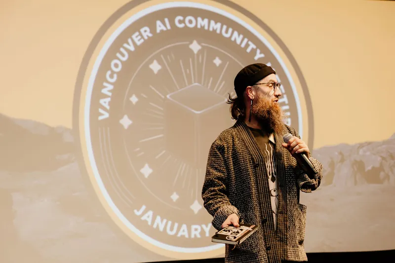 Vancouver AI Meetup - January 2025 — photo by Michelle Diamond